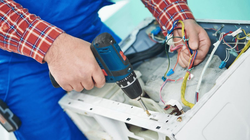 Bağcılar Gorenje Gorenje çamaşır makinesi kart tamiri – Su almama arızası orijinal parça ile giderildi. - Teknik servis örneği